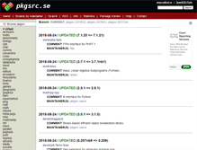 Tablet Screenshot of pkgsrc.se